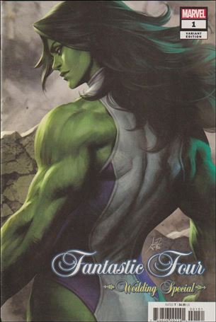 Fantastic Four Wedding Special issue 1-B Artgerm Cover