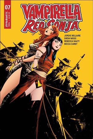 Vampirella / Red Sonja issue 7-N Jae Lee 1:21 Yellow Cover