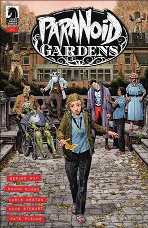 Paranoid Gardens issue 2 Chris Weston Cover