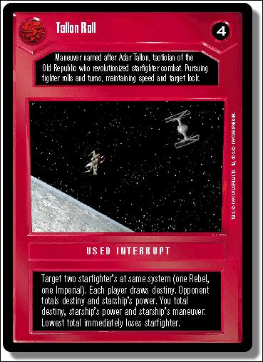 Star Wars: Premiere Limited (Base Set) card 116 Tallon Roll
