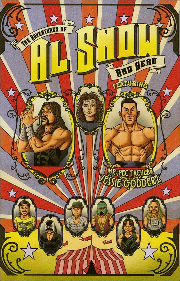 Adventures of Al Snow and Head Featuring Mr. Pec-tacular Jessie Godderz issue nn Rob Dumo Standard Cover