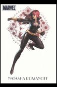 Marvel Dangerous Divas (Women of Marvel Subset) card W4 Natasha Romanoff