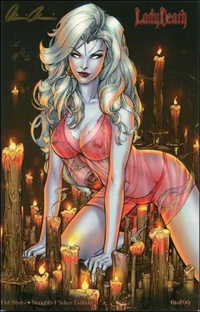 Lady Death: Hot Shots issue 1-B Naughty Flicker Edition 1/69
