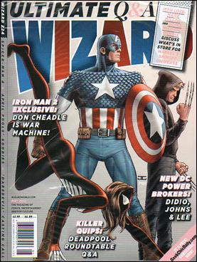 Wizard: The Magazine of Comics, Entertainment and Pop Culture issue 224 John Cassaday Ultimate Universe Cover