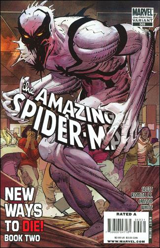 Amazing Spider-Man (1963) issue 569-C John Romita Jr. Cover (2nd Printing)