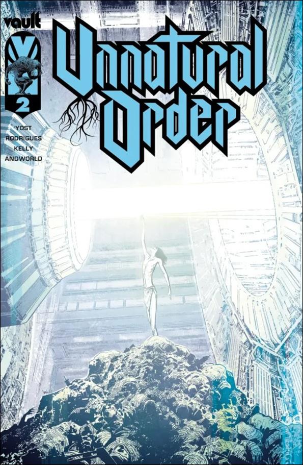 Unnatural Order issue 2-F Val Rodrigues Monochrome Cover