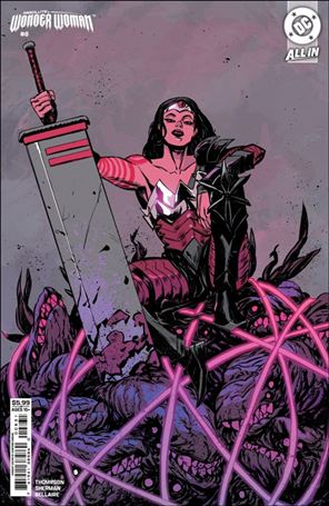 Absolute Wonder Woman issue 8-C Sanford Greene Cardstock Cover