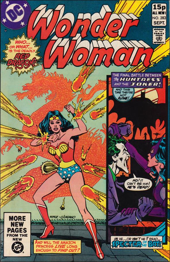 Wonder Woman (1942) issue 283-B UK Price Cover
