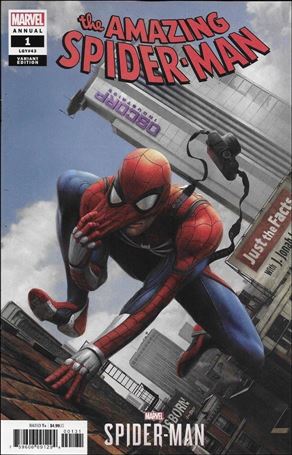 Amazing Spider-Man Annual (2018) issue 1-C Dennis Chan 1:10 Spider-Man Video Game Cover