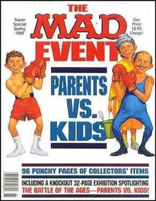 MAD Super Special issue 66 The Mad Event Parents VS. Kids