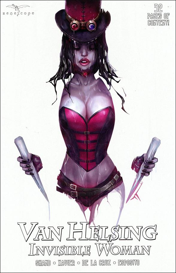 Van Helsing vs the Invisible Woman issue nn-C Ivan Tao Cover