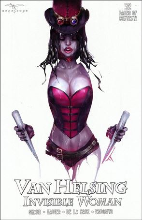 Van Helsing vs the Invisible Woman issue nn-C Ivan Tao Cover