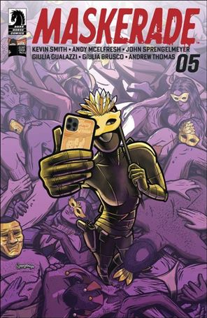 Maskerade issue 5 John Sprengelmeyer Cover
