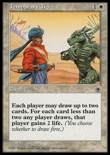 Magic the Gathering: Portal (Base Set) card 33 Temporary Truce