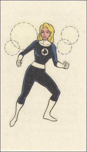 X-Men $0.99 (Tattoos Subset) card 1 Invisible Woman
