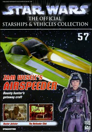 Star Wars: The Official Starships & Vehicles Collection issue 57 Zam Wesell's Airspeeder