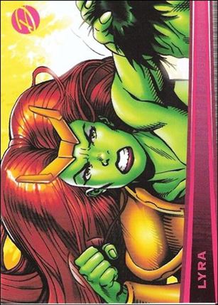 Marvel Dangerous Divas (Base Set) card 43 Lyra