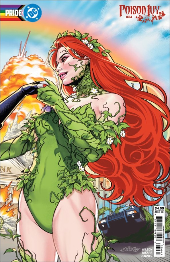 Poison Ivy issue 34-D Betsy Cola DC Pride Connecting Cardstock Cover