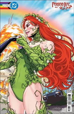 Poison Ivy issue 34-D Betsy Cola DC Pride Connecting Cardstock Cover
