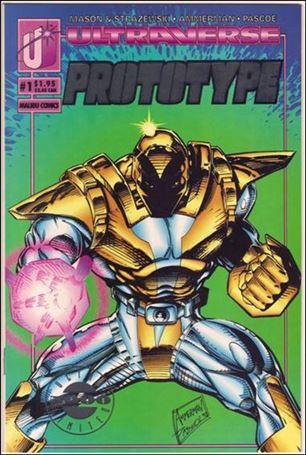 Prototype (1993) issue 1-B Ultra Limited Silver Foil Cover 1/5000