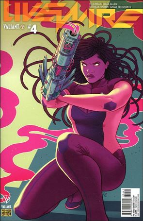 Livewire issue 4-D Paulina Ganucheau Pre-Order Cover