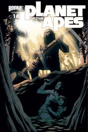 Planet of the Apes (2011) issue 16-B Damian Couceiro Cover