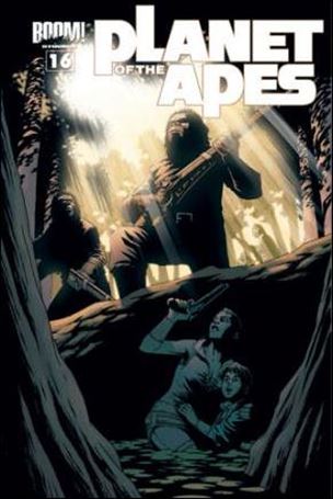 Planet of the Apes (2011) issue 16-B Damian Couceiro Cover