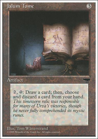 Magic the Gathering: Chronicles (Base Set) card 101 Jalum Tome