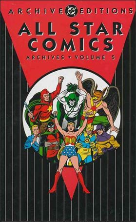 All Star Comics Archives issue 5 Dust Jacket