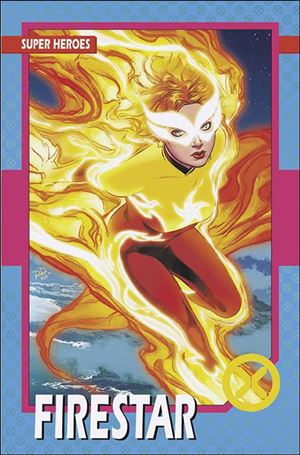 X-Men (2021) issue 17-B Russell Dauterman Trading Card Cover