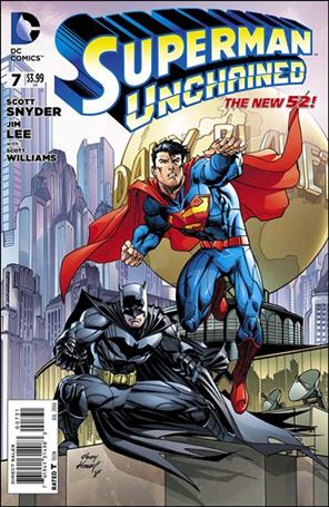 Superman Unchained issue 7-C Andy Kubert 1:50 Cover