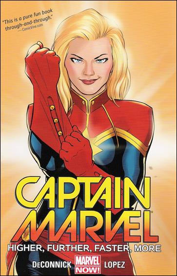 Captain Marvel (2014) issue 1-C Higher, Further, Faster, More