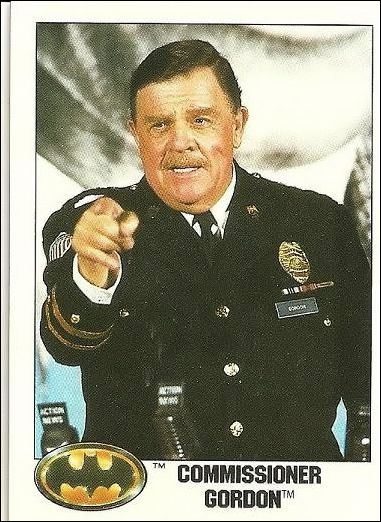 Batman: Series 1 (Base Set) card 8 Commissioner Gordon