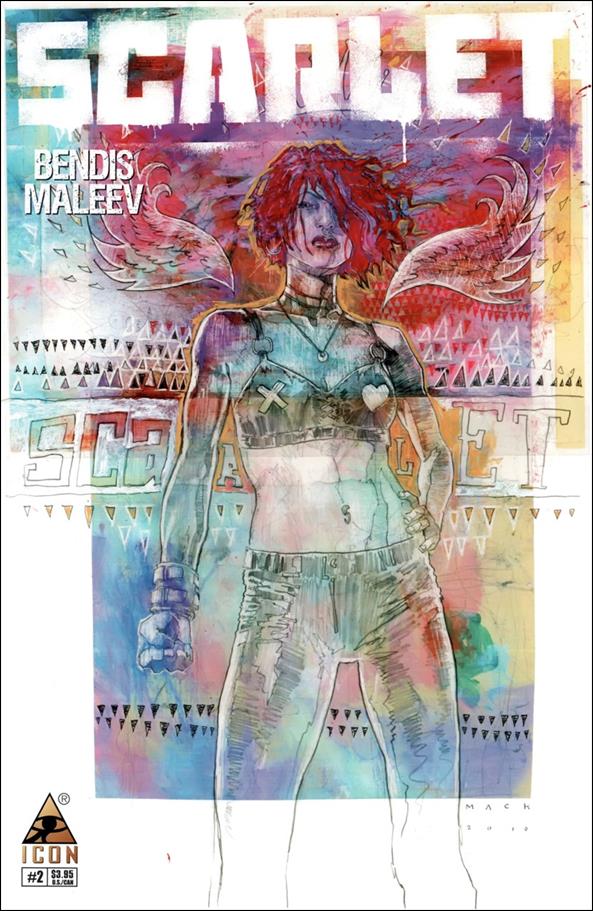 Scarlet (2010) issue 2-C David Mack 1:50 Cover