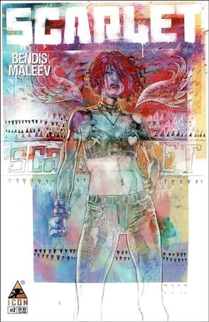 Scarlet (2010) issue 2-C David Mack 1:50 Cover