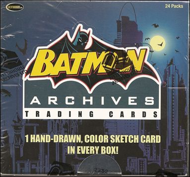 Batman Archives  card 1 Standard Sealed Box 1/7500