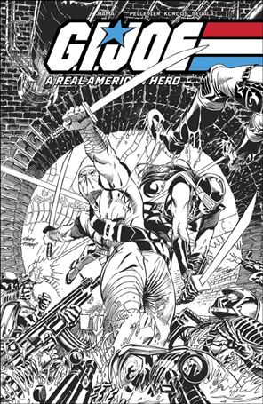 G.I. Joe: A Real American Hero (2023) issue 318-B Andy Kubert B&W Cover