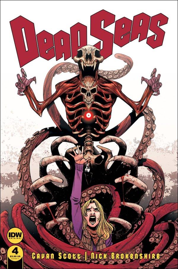 Dead Seas issue 4-C Corin Howell Cover