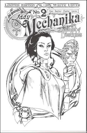 Lady Mechanika: The Tablet of Destinies issue 2-H Joe Benitez White Cover 1/250