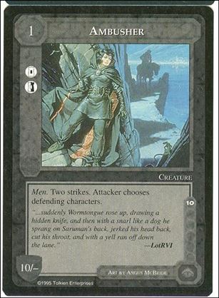 Middle-Earth: The Wizards (Base Set) card 12 Ambusher