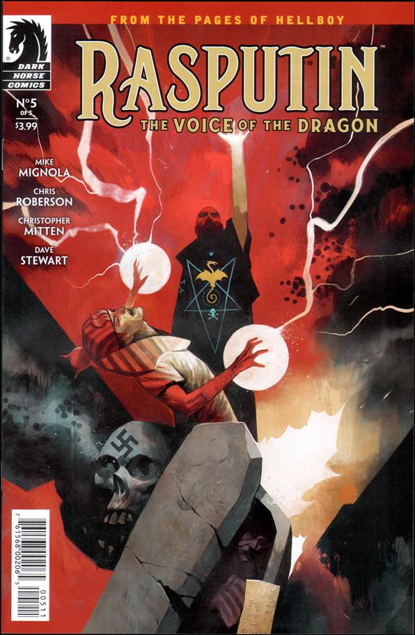 Rasputin: Voice of the Dragon issue 5 Mike Huddleston Cover