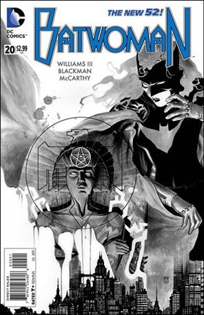 Batwoman (2011) issue 20-B 1:25 Black and White Cover