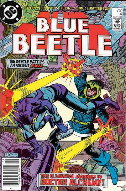 Blue Beetle (1986) issue 4-B Newsstand Cover