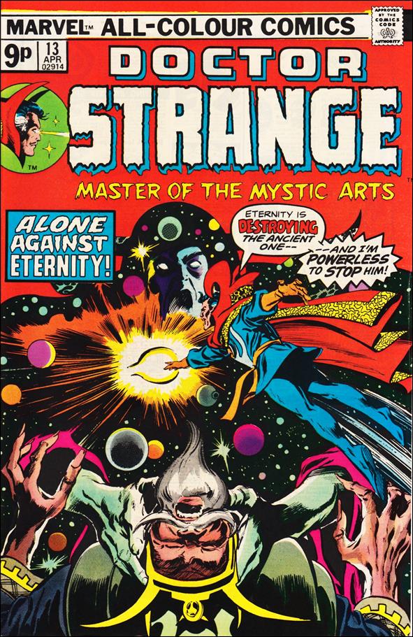Doctor Strange (1974) issue 13-C UK Price Cover