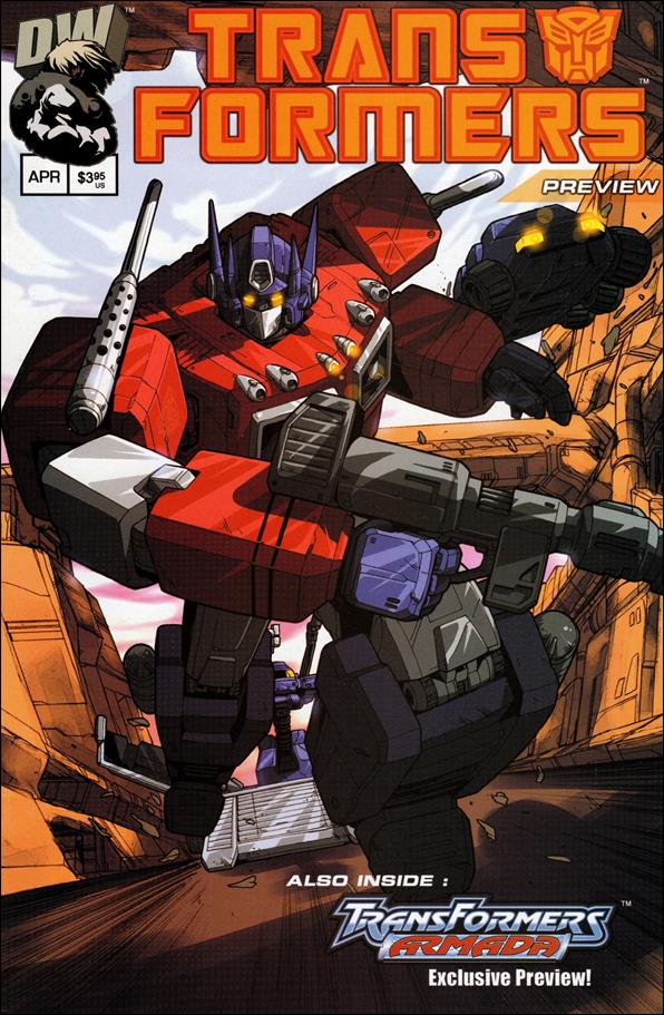Transformers: Generation 1 (2002) issue Preview Previews Exclusive Edition