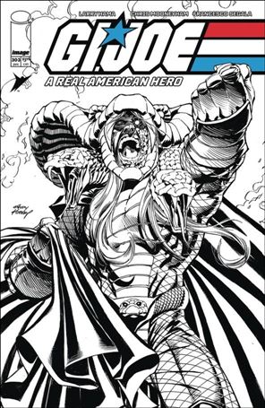 G.I. Joe: A Real American Hero (2023) issue 303-B Andy Kubert B&W Cover