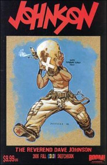 Dave Johnson Full-Color Sketchbook issue 1-B Limited Edition Cover