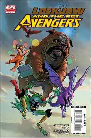 Lockjaw and the Pet Avengers issue 1 Karl Kerschl Cover
