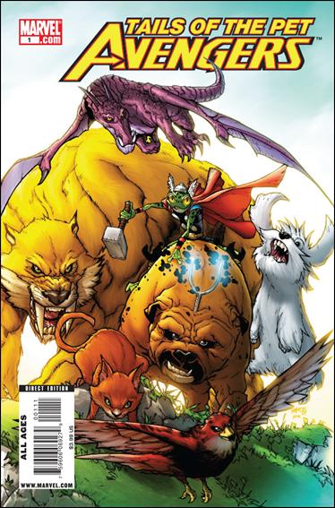 Tails of the Pet Avengers issue 1 Humberto Ramos Cover