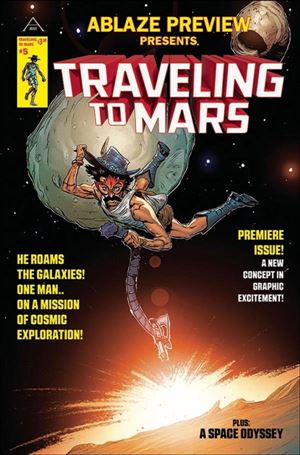 Traveling to Mars issue 5-D Brent McKee Homage Cover